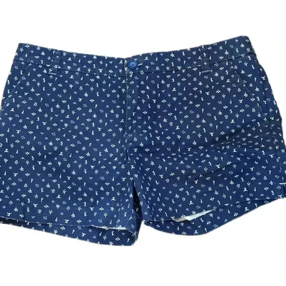 Patagonia Women's Blue Patterned Shorts